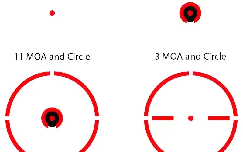 FastFire 4 Reticle Map