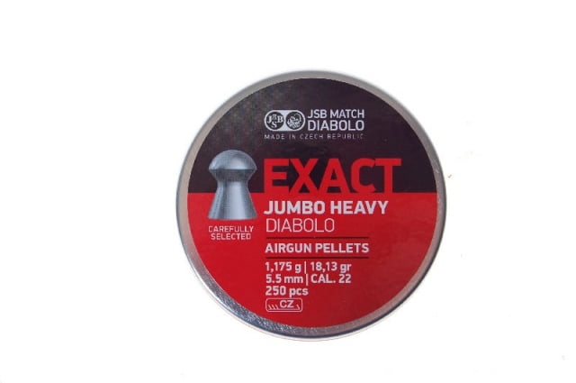 JSB Exact Jumbo Heavy Diabolo 5.52 mm  250 stuks