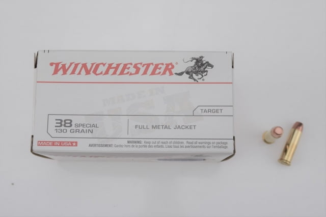 Winchester 38 Spec FMJ 100 st.